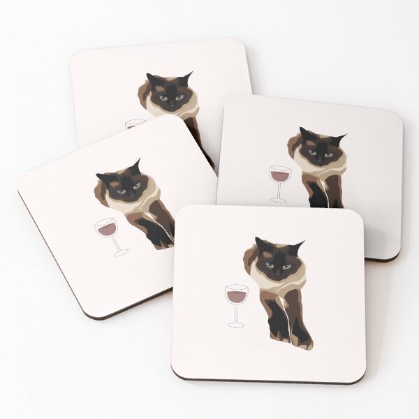 Item preview, Cat and Wine designed and sold by alexiia54.