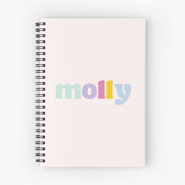 Item preview, Molly - Custom name on colorful block font designed and sold by To the Lua.