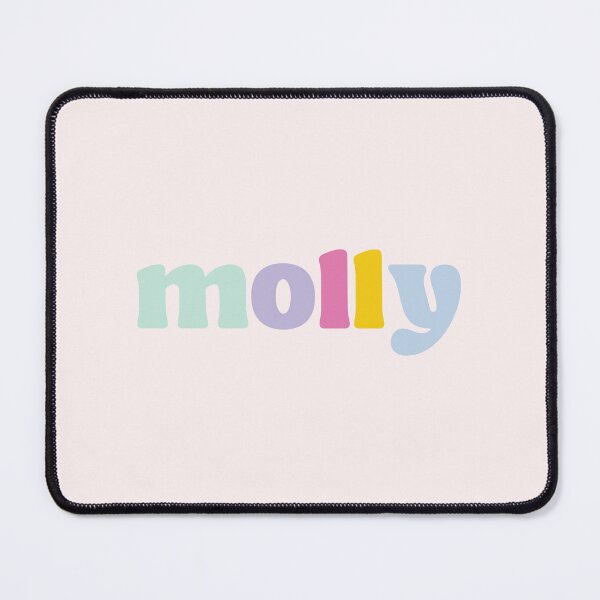 Item preview, Molly - Custom name on colorful block font designed and sold by To the Lua.