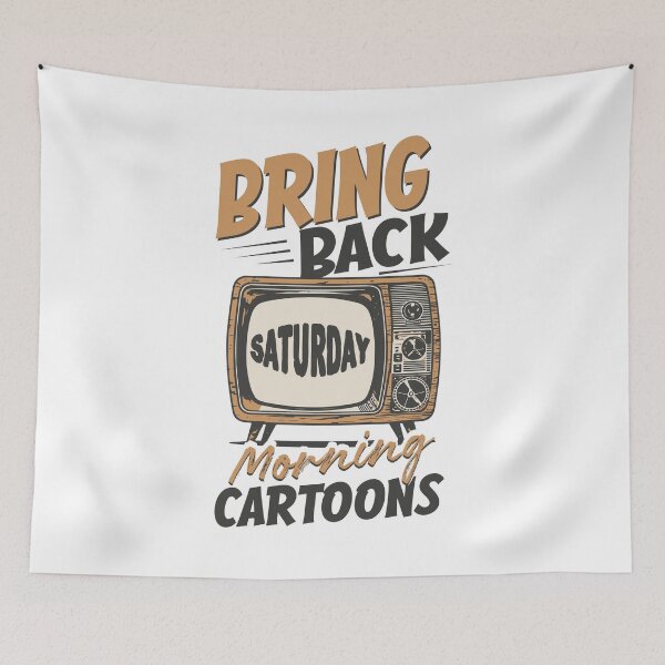 Item preview, Bring Back Saturday Morning Cartoons designed and sold by OneFineGem.