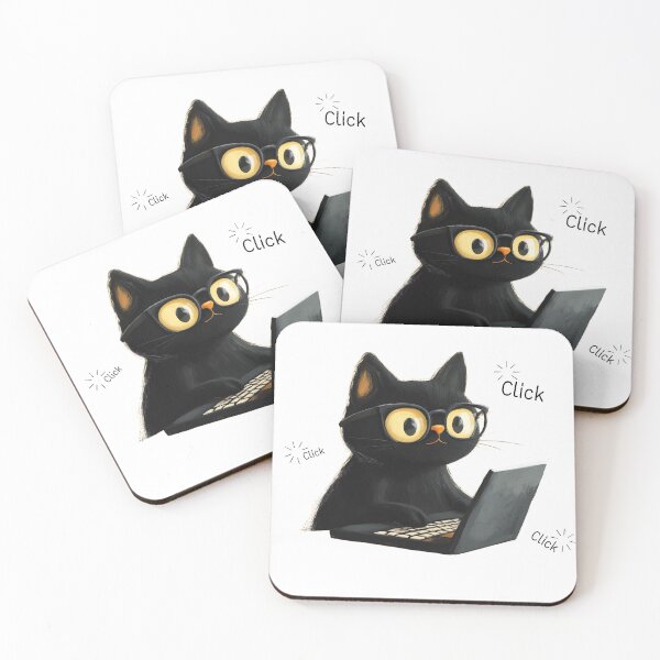 Item preview, Typing Black Cat  designed and sold by Redman1210.