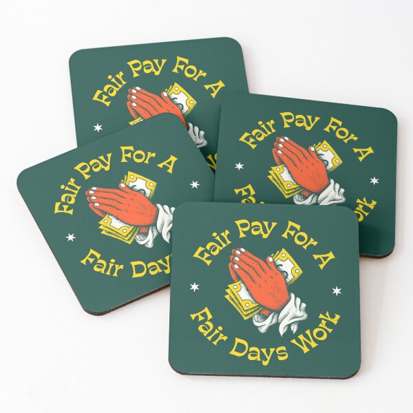 Item preview, Fair Pay For A Fair Days Work - Traditional American Flash designed and sold by Picket Club.
