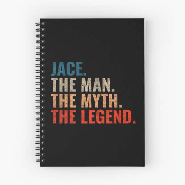 Item preview, Jace The Man The Myth The Legend Jace Name Retro 70s distress designed and sold by Teelogic.