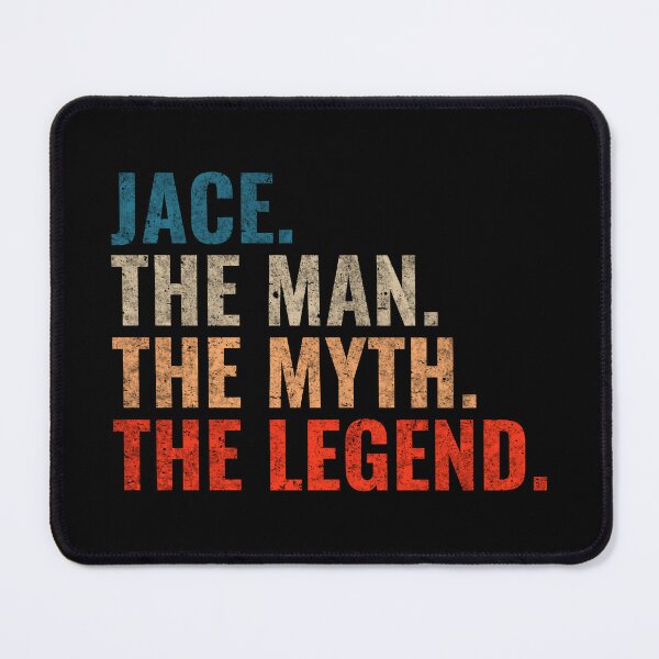 Item preview, Jace The Man The Myth The Legend Jace Name Retro 70s distress designed and sold by Teelogic.