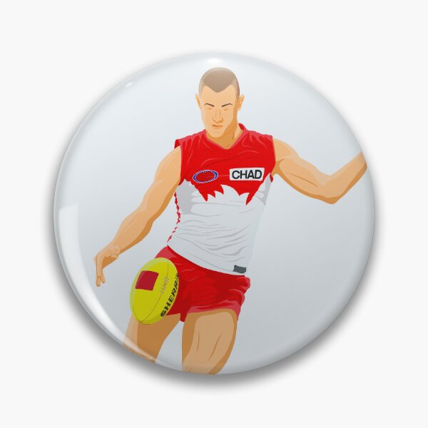 Item preview, Chad Warner - Sydney Swans - Australian Football / AFL designed and sold by ozsports.