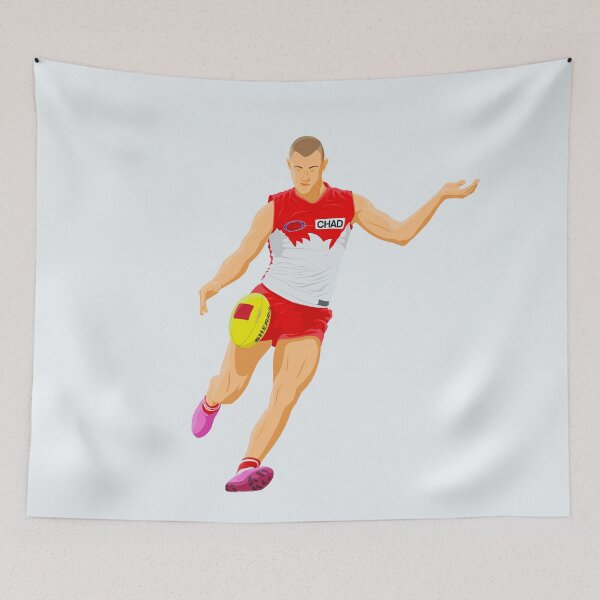 Item preview, Chad Warner - Sydney Swans - Australian Football / AFL designed and sold by ozsports.