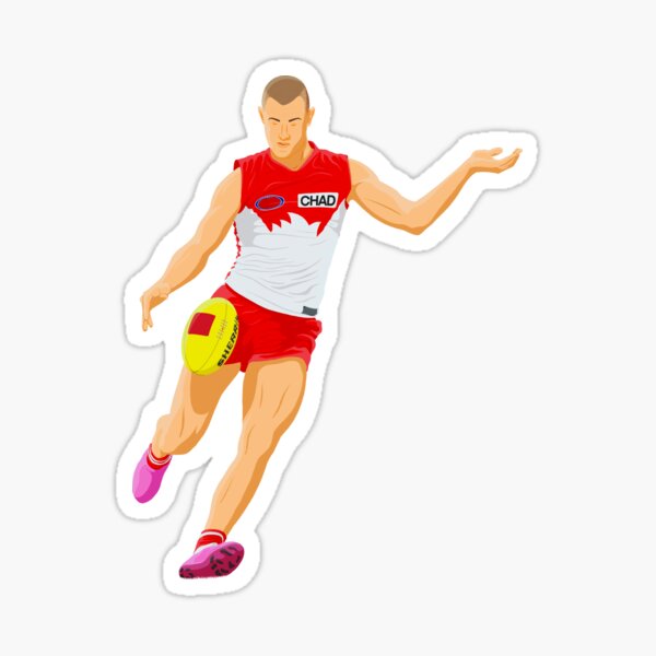 Artikel-Vorschau von Chad Warner – Sydney Swans – Australischer Fußball / AFL, designt und verkauft von ozsports.