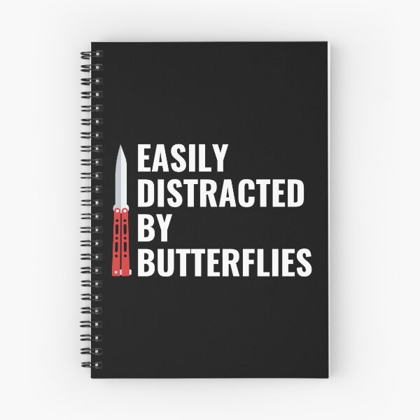 Item preview, Easily distracted by butterflies designed and sold by T&C Finesse.