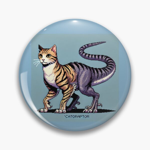 Item preview, Catoraptor Pixel Art designed and sold by RetroPop23.