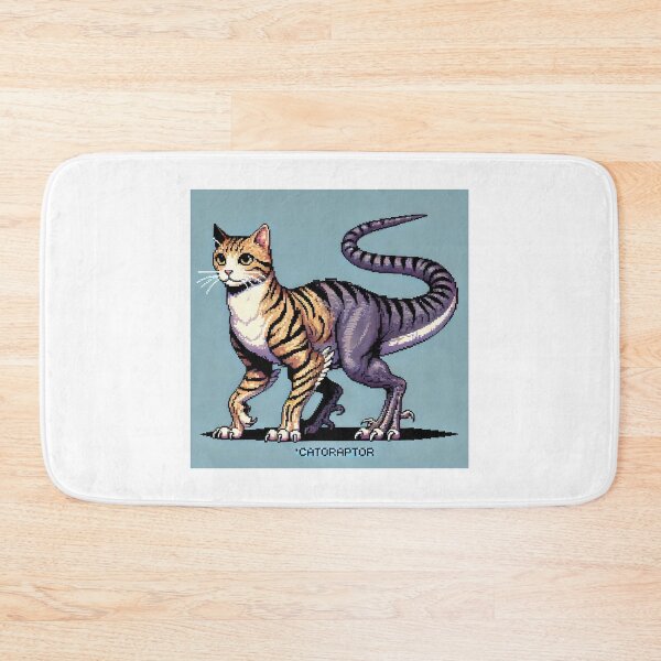Item preview, Catoraptor Pixel Art designed and sold by RetroPop23.