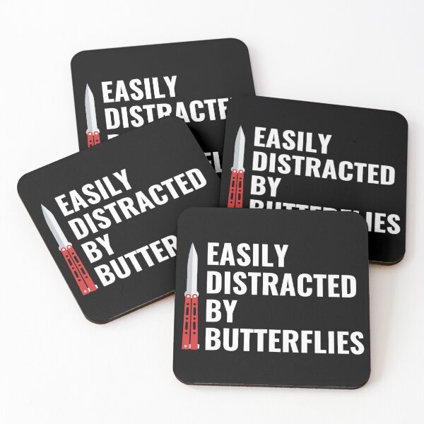 Item preview, Easily distracted by butterflies designed and sold by T&C Finesse.