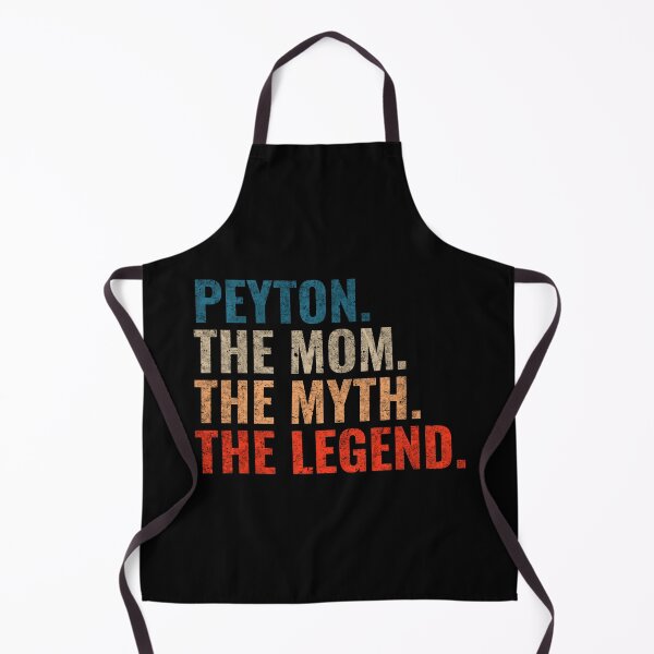Item preview, Peyton The Mom The Myth The Legend Peyton Name Retro 70s distress designed and sold by Teelogic.
