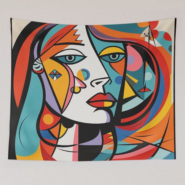 Item preview, Pavorith - Geometry in portrait (6/8) designed and sold by sabantha.