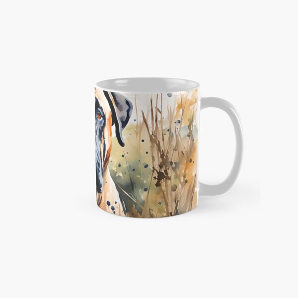 Bullmastiff - Modern Watercolour-style Dog Breed Portraits Classic Mug