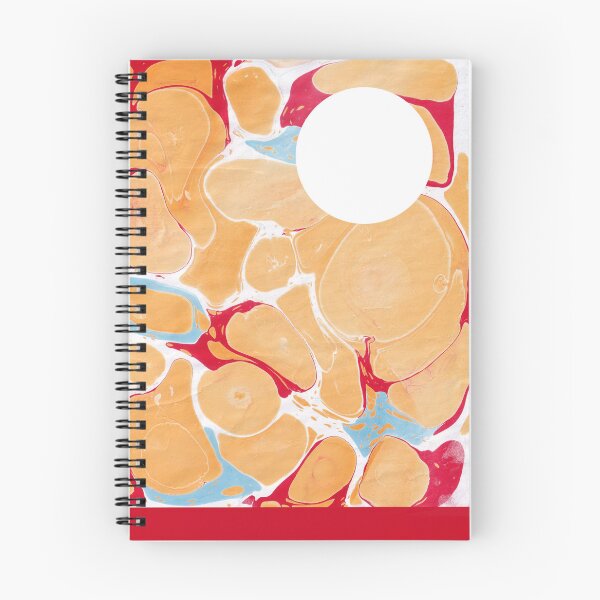 Item preview, Orange Marbled paper designed and sold by SpaceLiving.