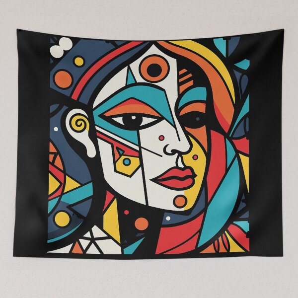 Item preview, Pavorith - Geometry in portrait (7/8) designed and sold by sabantha.