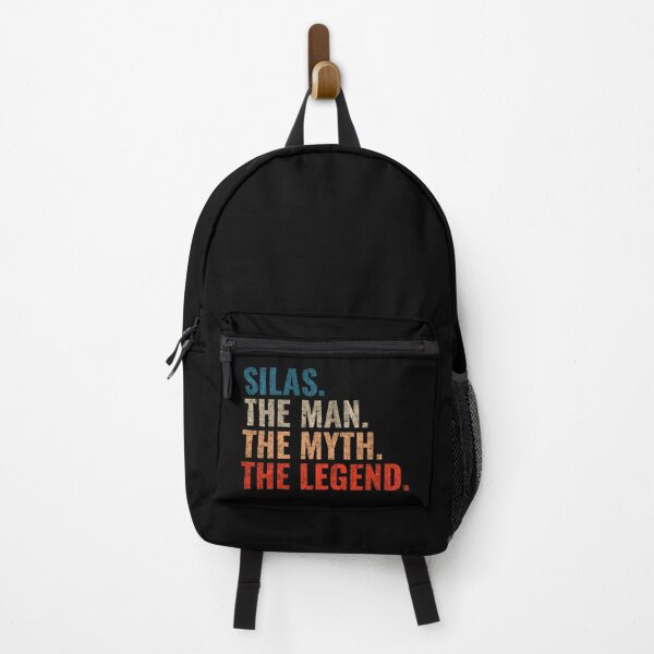 Item preview, Silas The Man The Myth The Legend Silas Name Retro 70s distress designed and sold by Teelogic.