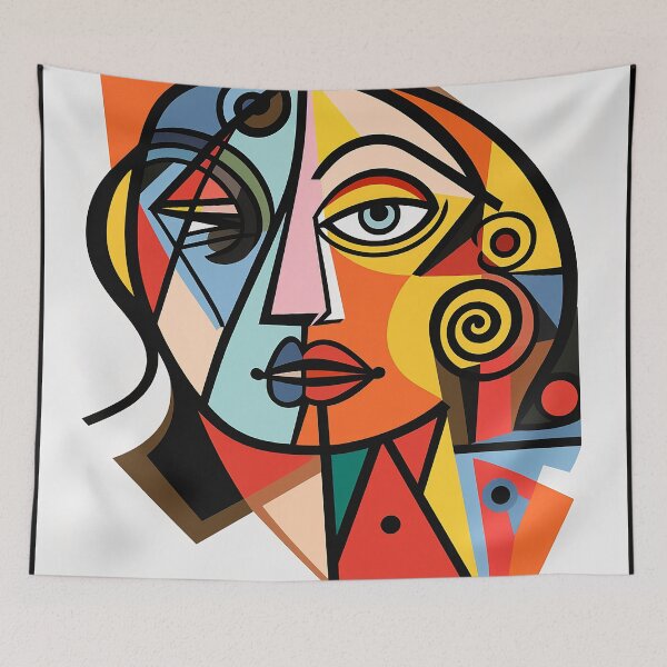 Item preview, Pavorith - Geometry in portrait (8/8) designed and sold by sabantha.