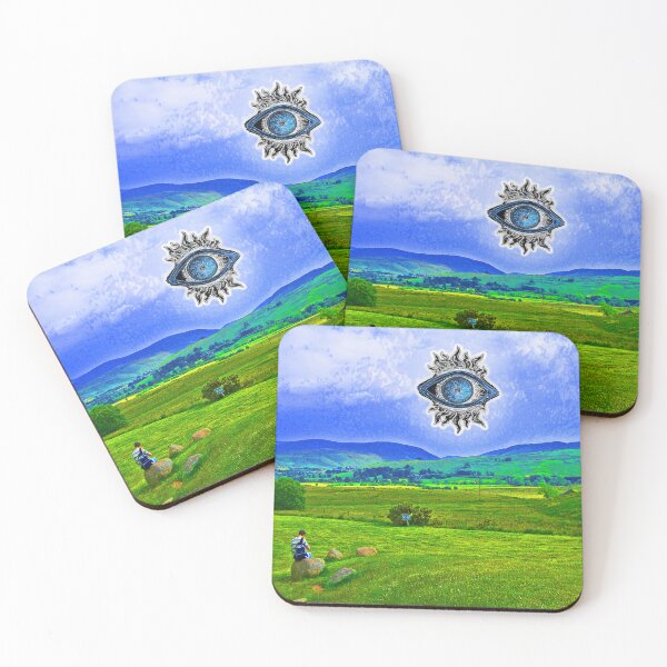 Item preview, PeacefulSkEyeBlue designed and sold by Klaus Bremner (Autotelic Art).