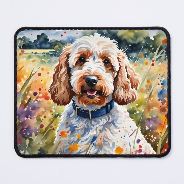 Item preview, Cockapoo - Modern Watercolour-style Dog Breed Pet Portrait designed and sold by Country-Artist.
