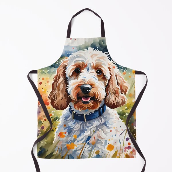 Item preview, Cockapoo - Modern Watercolour-style Dog Breed Pet Portrait designed and sold by Country-Artist.