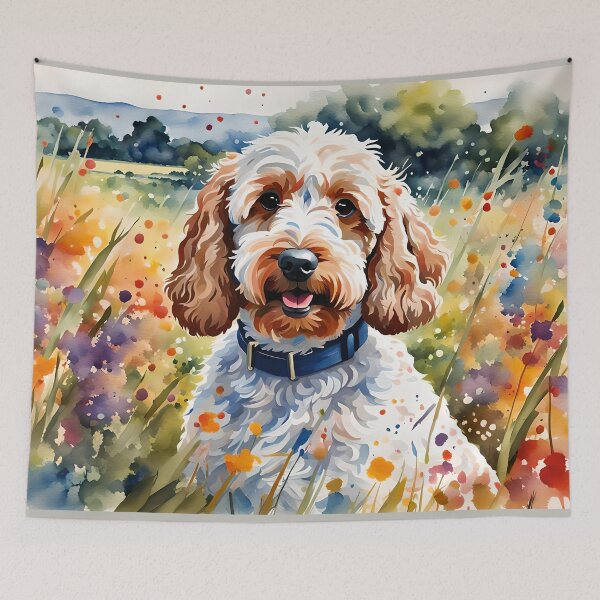 Item preview, Cockapoo - Modern Watercolour-style Dog Breed Pet Portrait designed and sold by Country-Artist.