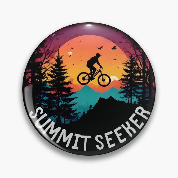 Item preview, Mountain Biking Adventure - Summit Seeker Sunset designed and sold by BNCH44.