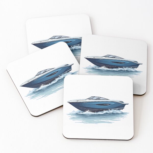 Item preview,  Cobalt Boat | Luxury on the Water Design designed and sold by D3monic.