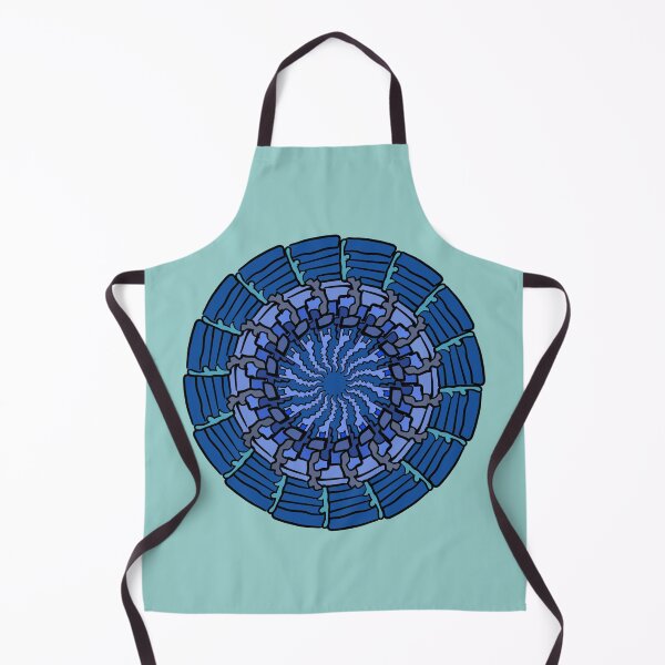 Item preview, Blue brick of mandala designed and sold by nongsao4.