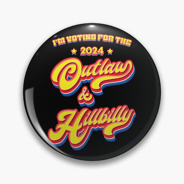 Item preview, I'm Voting for the Outlaw and Hillbilly - Election  designed and sold by Whimsical  Thinker.
