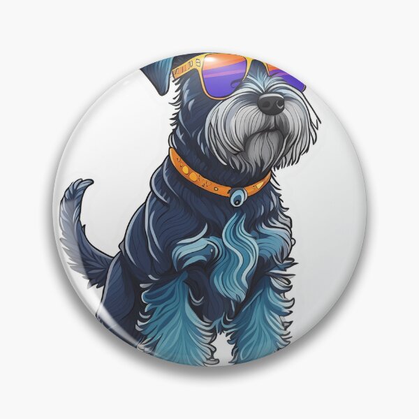 Artikelvorschau, Cooler Hund Mini Schnauzer 2 entworfen und verkauft von Dr. Neeko.