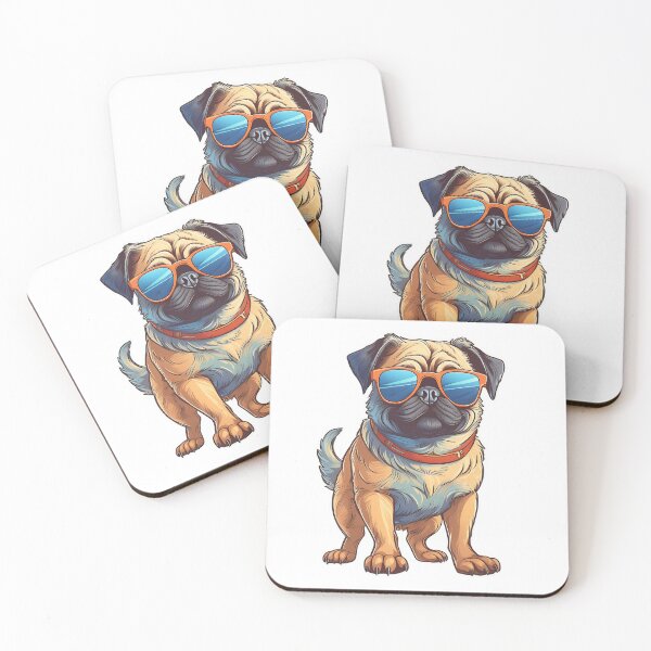 Item preview, Cool Dog Pug 2 designed and sold by Dr. Neeko.