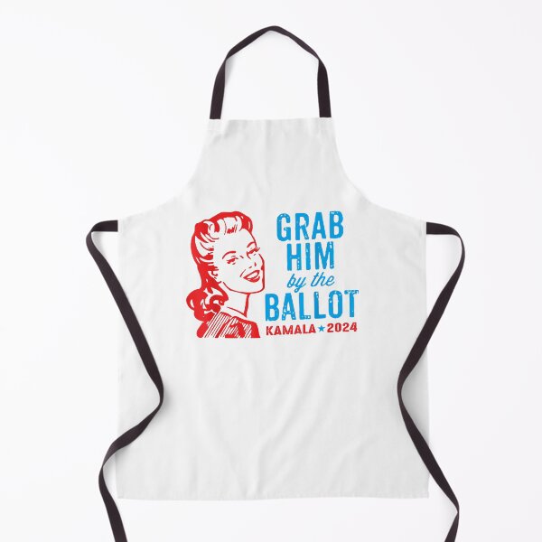 Item preview, Grab Him By The Ballot Kamala 2024 Funny Art Madam President designed and sold by AlexysWitting.