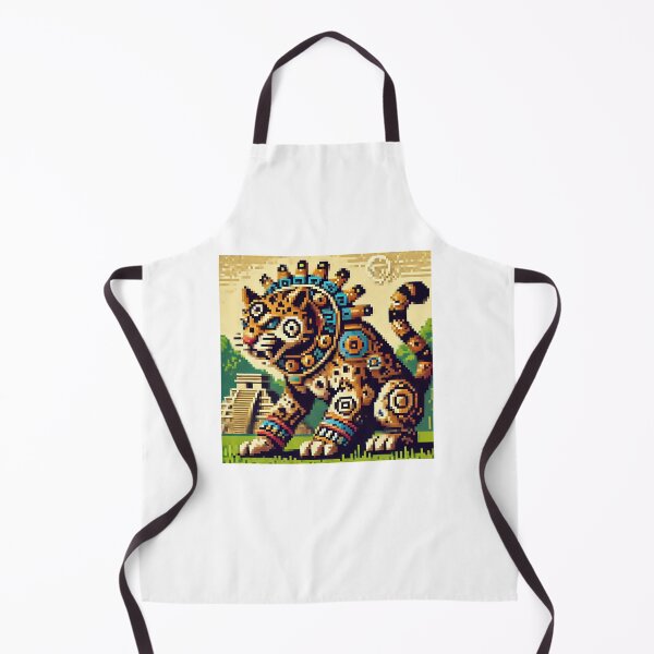 Item preview, Jaguar Warrior Leap designed and sold by RetroPop23.