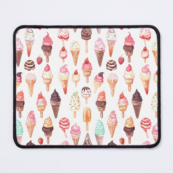 Item preview, Delicious Ice Cream Pattern and Background designed and sold by Quijote-.