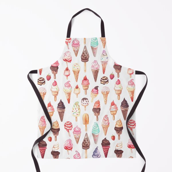 Item preview, Delicious Ice Cream Pattern and Background designed and sold by Quijote-.