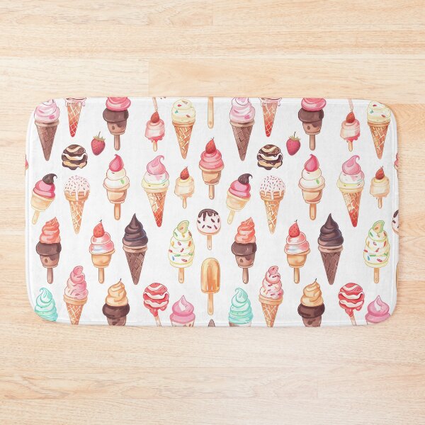 Item preview, Delicious Ice Cream Pattern and Background designed and sold by Quijote-.