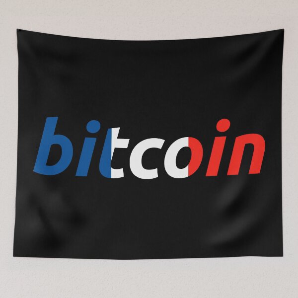 Item preview, Bitcoin typography, France designed and sold by Bitcoinomnis.