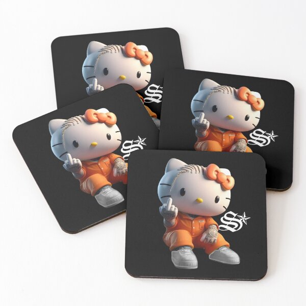Item preview, "Up Yours" Kitty designed and sold by Sevenfold Theory Clothing.