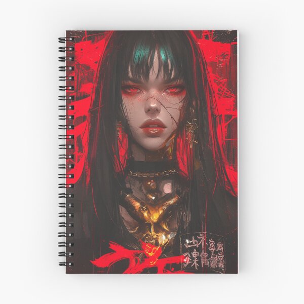 Item preview, Goth Vampire Girl Horror Cyberpunk Cybergoth Darkwave Darksynth  designed and sold by Nightarcade.