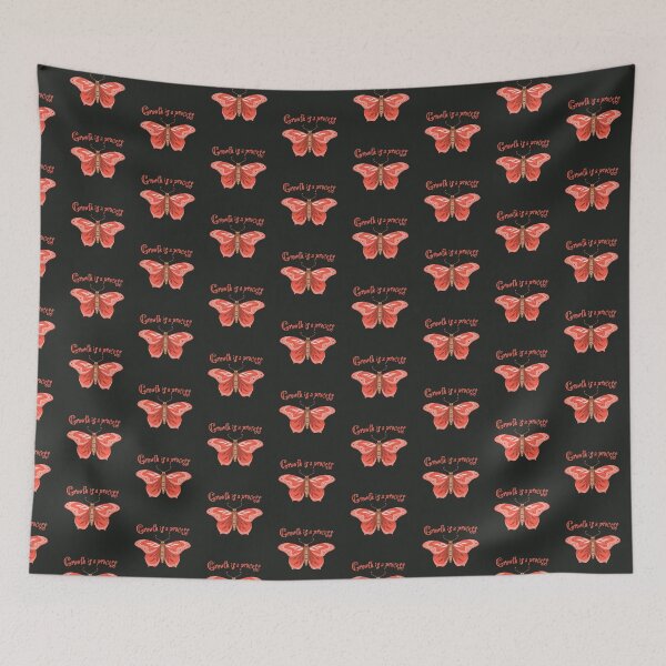 Item preview, Growth is a process butterfly designed and sold by pinkyfish1010.