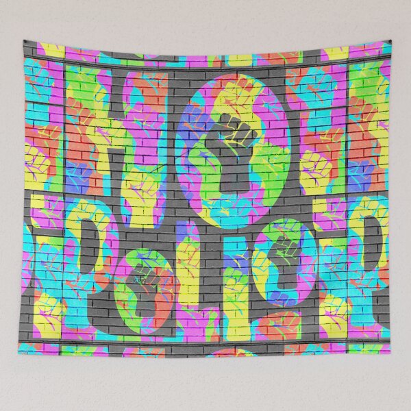 Item preview, HOI POLLOI - Wall Graffiti  designed and sold by KateVanFloofno1.