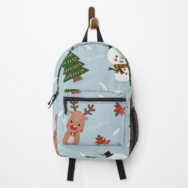 Item preview, Christmas Reindeer tree Snowman seamless pattern designed and sold by ayshatazin.