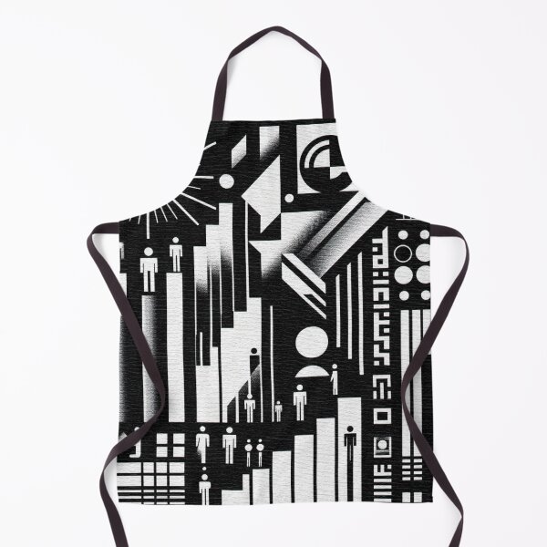 Item preview, A brutalist style poster with minimalist vectors and basic figure silhouettes, retro-futuristic graphic elements of geometric shapes in a rave-style composition, modern monochrome print artwork. designed and sold by Nataliya Kretsu.