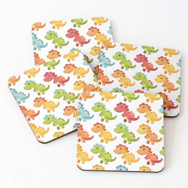 Item preview, Adorable Dinosaurs Pattern designed and sold by Quijote-.