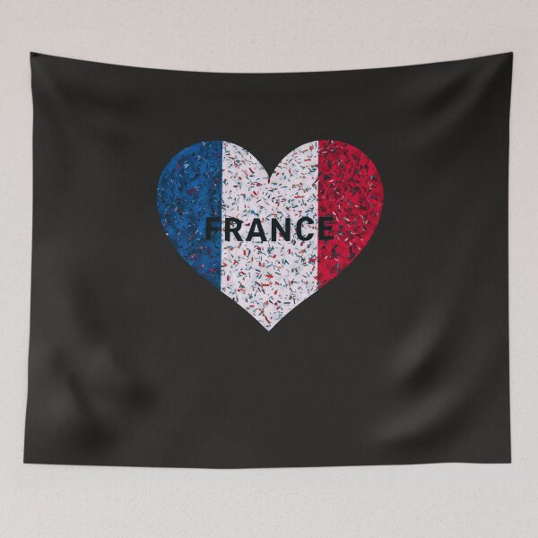 Item preview, France Flag Map designed and sold by AnimalsDH305.