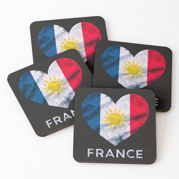 Item preview, France Flag Map designed and sold by AnimalsDH305.