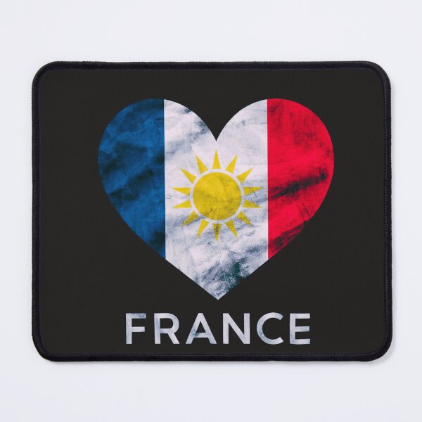 Item preview, France Flag Map designed and sold by AnimalsDH305.