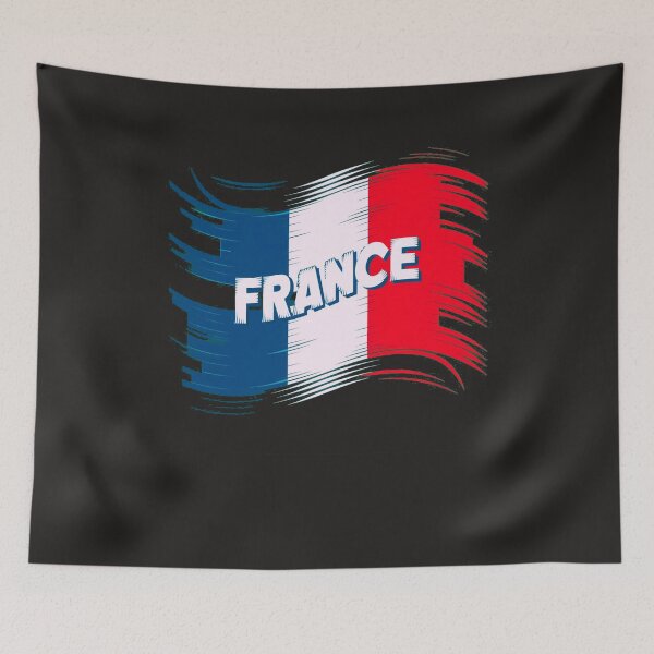 Item preview, France Flag Map designed and sold by AnimalsDH305.