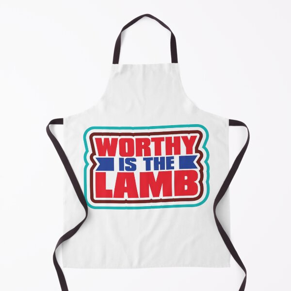 Item preview, Worthy is the Lamb Tshirt and sticker designed and sold by Billium Halder.